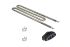Тэн для стиральной машины Miele без фланца 2650W L=277мм TPM-2650 3051032