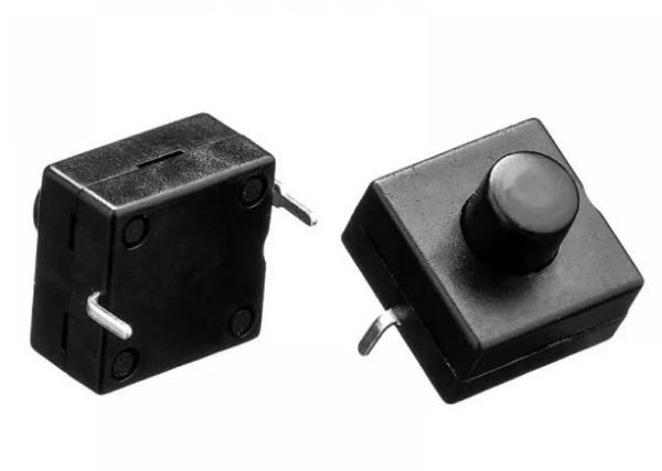 Кнопка натискна PBS-06 1А 250В Daier 1014189 h6.5
