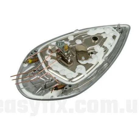 Підошва для праски Tefal у зборі 2400Вт металокераміка оригінальна CS-00122064
