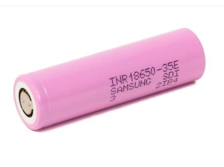 Акумулятор літій-іонний Samsung 3500mAh 8,0А 20мОм без захисту INR18650/35E