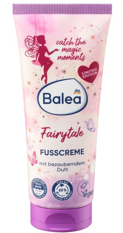 Крем для догляду за шкірою ніг Balea Fairytale 100мл Німеччина 4066447872934