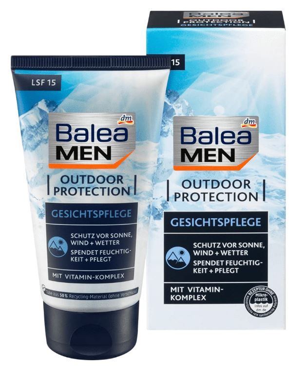 Крем для обличчя та рук Balea Men Outdoor Protection 75мл 4067796195866