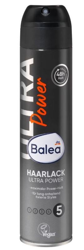 Лак для волосся Balea Ultra Power №5 300мл 4066447376654