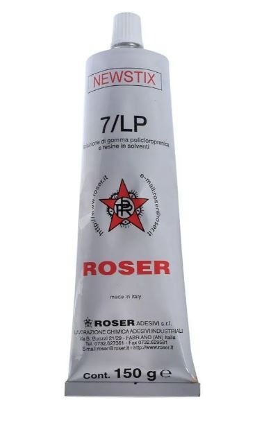 Клей високоякісний для склеювання пластику гуми 7/LP Roser 150 гр. C00001350