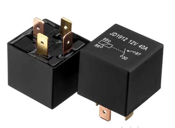 Реле JD1912 (12VDC) 40A контакти 1C (4pin) Daier 101637